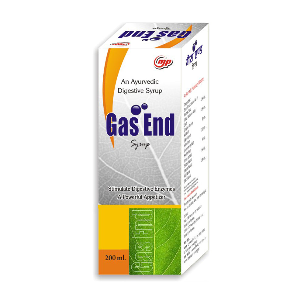 Gas end syrup